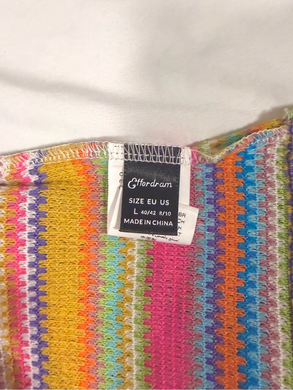 Colorful Cropped Tank - Picture 3 of 3